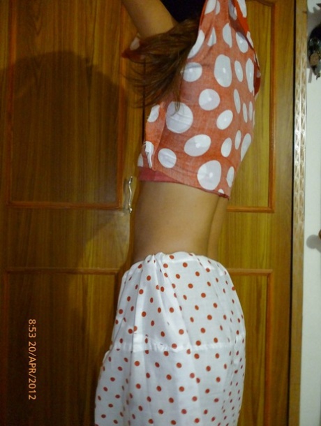 Topless Indian female covers up her nakedness with a well placed pillow 11805895