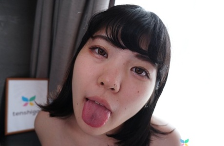 Japanese teen Ryo Izumi sports a messy pussy after POV sex 38454667