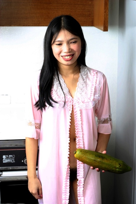 Amateur Asian Diep took off her night gown and exposed her hairy pussy 78457028